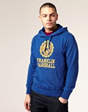 Franklin & Marshall Overhead Crest Hooded Sweatshirt