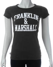 Franklin & Marshall T-shirt, Tryck - 3