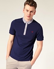 Fred Perry Check Collar Polo