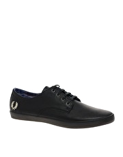 Fred Perry Foxx Leather Plimsolls - 3