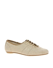 Fred Perry Laurel Meaden Linen Plimsolls