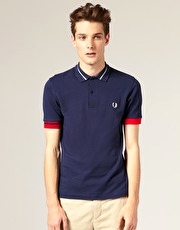 Fred Perry Laurel Wreath Club Stripe Polo