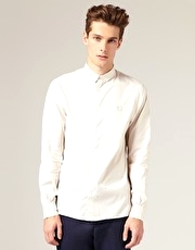 Fred Perry Laurel Wreath Multi Button Shirt