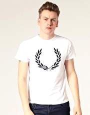 Fred Perry Laurel Wreath Print T-shirt