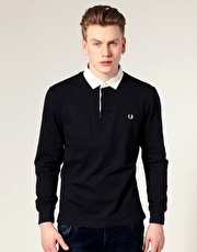 Fred Perry Plain Rugby Shirt