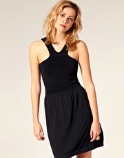 French Connection Carmen Crepe Knit Dress