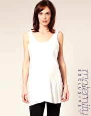 French Connection Maternity Slubby Scoop Neck Vest Exclusive to ASOS