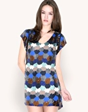 French Connection Paintbox Sequined Dress