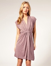 French Connection Sahara Tie Waist Jersey Dress