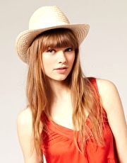 French Connection Shamble Straw Hat