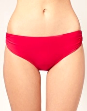 French Connection Solid Square Ring Bikini Brief