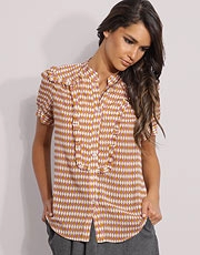 French Connection Sugars Delight Printed Shirt