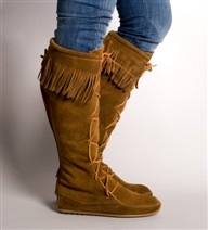 Front Lace Knee Hi Boot