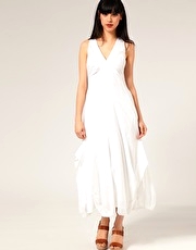 Full Circle Hitched Maxi Dress