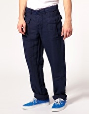 Full Circle Slub Linen Trouser