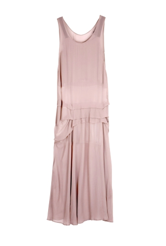 Full Length Sleeveless Tiered Dress by See by Chloe