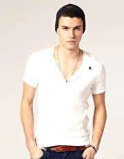 G Star Correct Line Charley Grandad T-Shirt