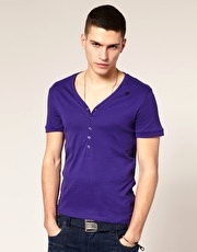 G Star Correct Line Charley Granddad T-Shirt