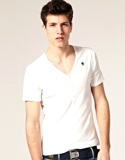 G Star Correct Line Harold Granddad T-Shirt