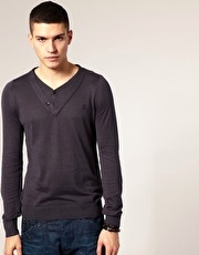 G Star DB V-Neck Jumper