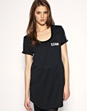 G-Star Logo Sweat Dress