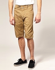 G Star LS Omega Straight Chino Shorts