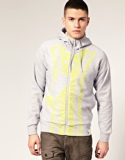 G Star Marc Newson Zip-Through Hooded Sweat