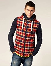 G Star Nouvel Hooded Vest Knit