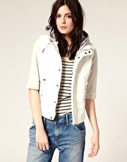 G-Star Padded Gilet With Contrast Hood