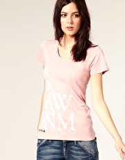 G-Star Raw Scoop Neck Tee