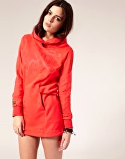 G Star Seamed Sweatshirt Dress