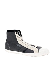 G Star Slam Sinew Canvas Hi-Top Trainers