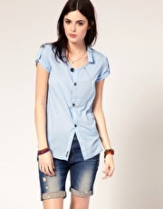 G Star Tie Sleeve Shirt