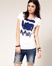 G Star Watercolour Print Logo T-Shirt