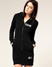 G Star Zip Thru Sweat Dress
