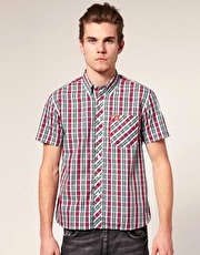 Gabicci Vintage Short Sleeve Button Down Collar Shirt