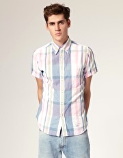 Gant Rugger Madras Short Sleeve Slim Fit Shirt