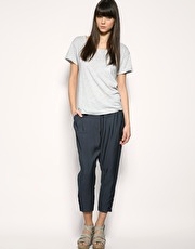 Gap Button Hem Jodhpur Trouser