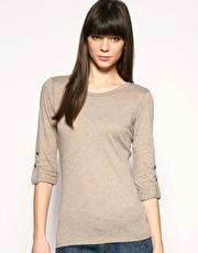 Gap Long Sleeve Roll-Up Tee