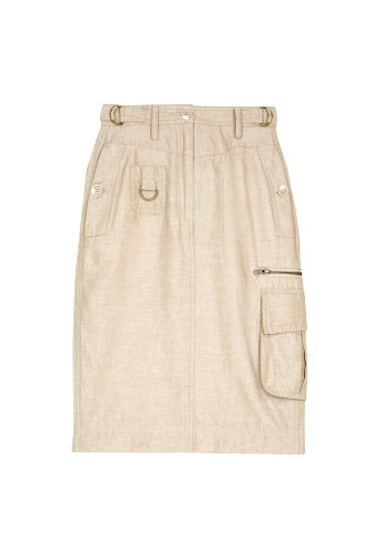 Gavdi Utility Pencil Skirt by By Malene Birger