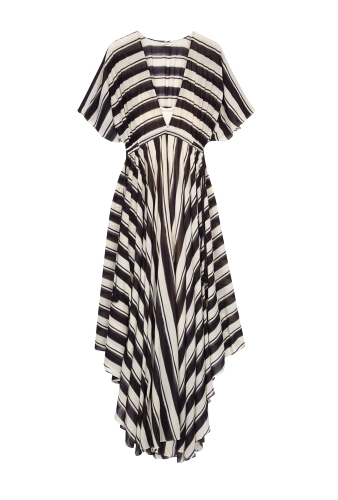 Gema Dancing Stripe Dress by By Malene Birger