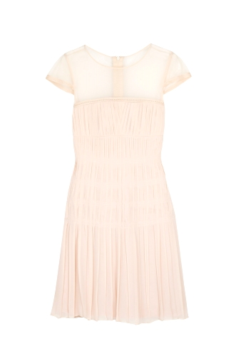 Georgette Pleated Dress by Philosophy di Alberta Ferretti