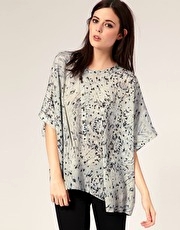 Gestuz Oversize Square Print Shirt