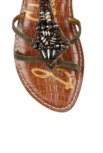 Giada Suede Tribal Bead Sandal by Sam Edelman