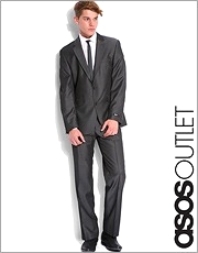 Gibson New Carnaby Two Button Stripe Suit