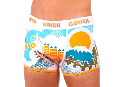 Ginch Gonch - I Love Tokyo Sumo-Fo Boxer