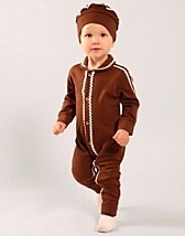 Gingerbread Rompers