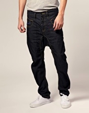 Gio Goi Dapper Drop Crotch Carrot Jeans