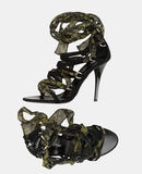 GIUSEPPE ZANOTTI DESIGN POUR BALMAIN - Högklackade sandaler - 4