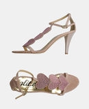 GLITTER PINK - Högklackade sandaler - 3